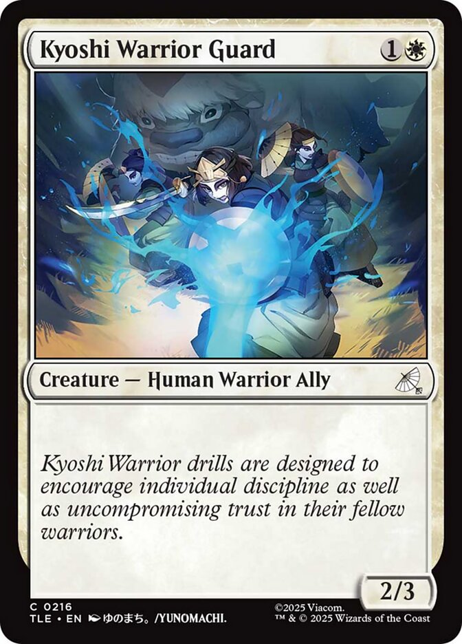 Magic the Gathering Card - Kyoshi Warrior Guard - MTG Circle