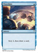 Magic the Gathering Card - Preordain - MTG Circle