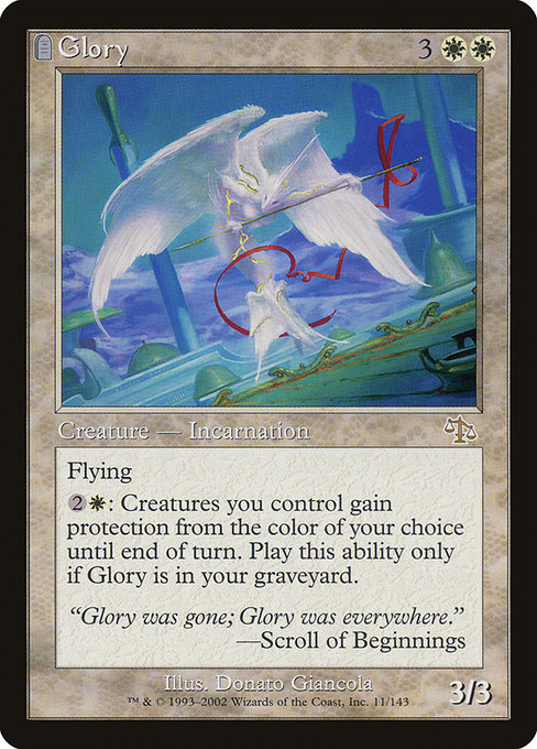 Magic the Gathering Card - Glory - MTG Circle