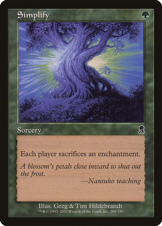 Magic the Gathering Card - Simplify - MTG Circle