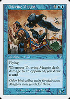 Magic the Gathering Card - Thieving Magpie - MTG Circle