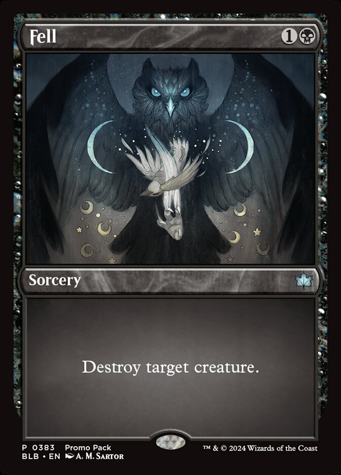 Magic the Gathering Card - Fell - MTG Circle