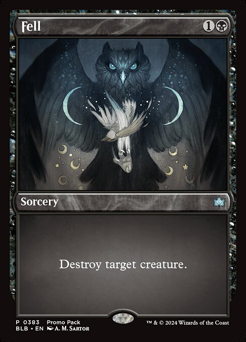 Magic the Gathering Card - Fell - MTG Circle