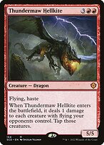 Magic the Gathering Card - Thundermaw Hellkite - MTG Circle