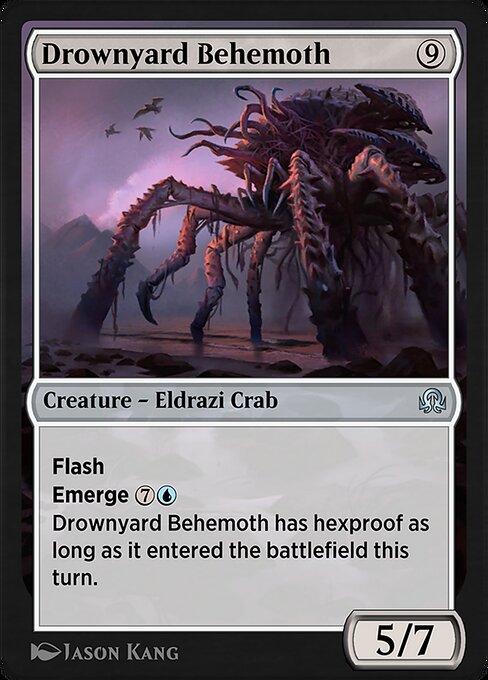 Magic the Gathering Card - Drownyard Behemoth - MTG Circle