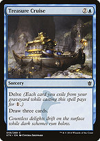 Magic the Gathering Card - Treasure Cruise - MTG Circle