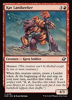 Magic the Gathering Card - Kav Landseeker - MTG Circle