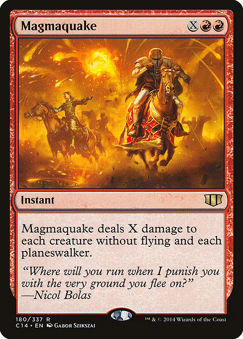 Magic the Gathering Card - Magmaquake - MTG Circle
