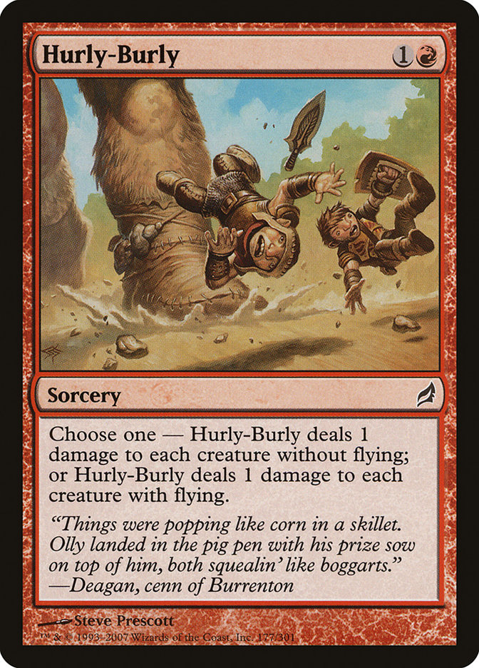 Magic the Gathering Card - Hurly-Burly - MTG Circle