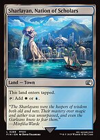 Magic the Gathering Card - Sharlayan, Nation of Scholars - MTG Circle