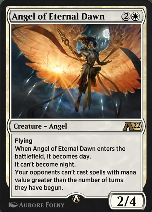 Magic the Gathering Card - Angel of Eternal Dawn - MTG Circle