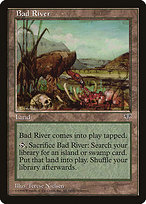 Magic the Gathering Card - Bad River - MTG Circle