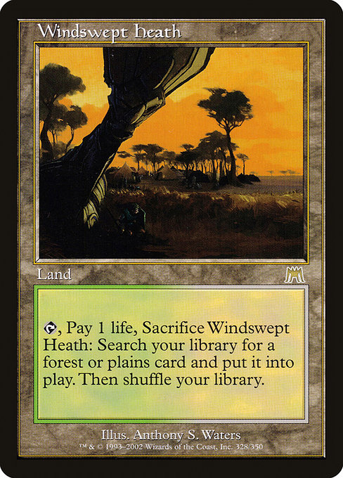 Magic the Gathering Card - Windswept Heath - MTG Circle