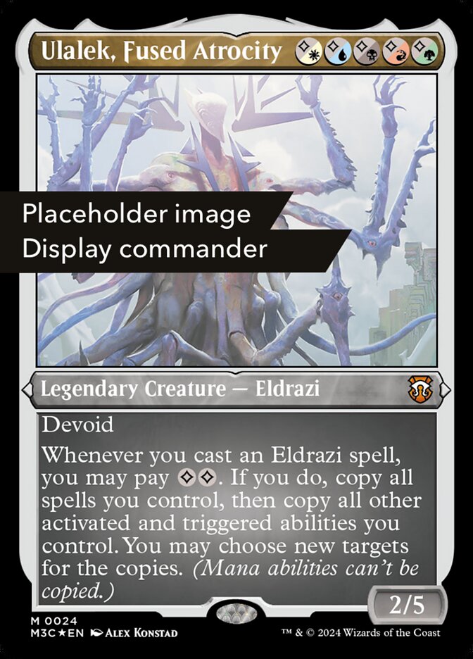 Magic the Gathering Card - Ulalek, Fused Atrocity - MTG Circle