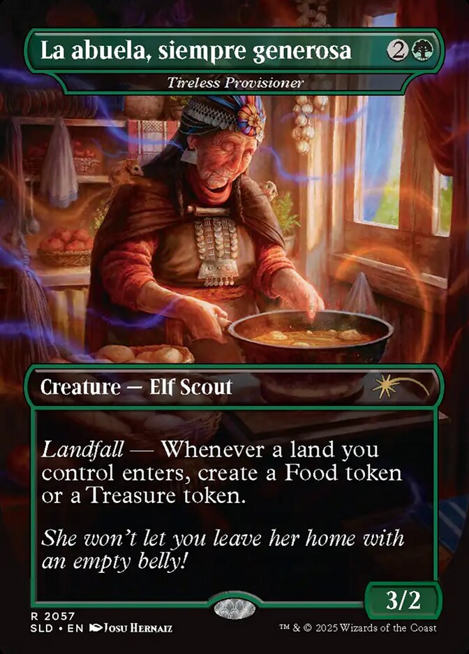 Magic the Gathering Card - Tireless Provisioner - MTG Circle
