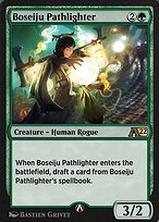 Magic the Gathering Card - Boseiju Pathlighter - MTG Circle