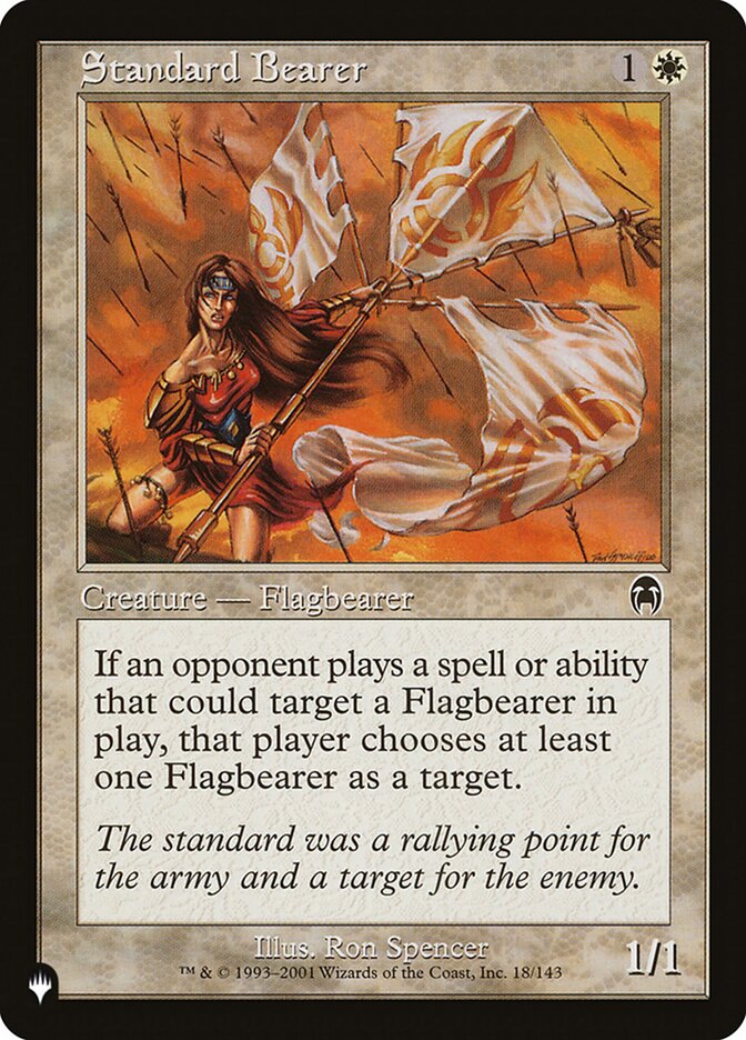 Magic the Gathering Card - Standard Bearer - MTG Circle