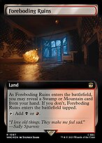 Magic the Gathering Card - Foreboding Ruins - MTG Circle