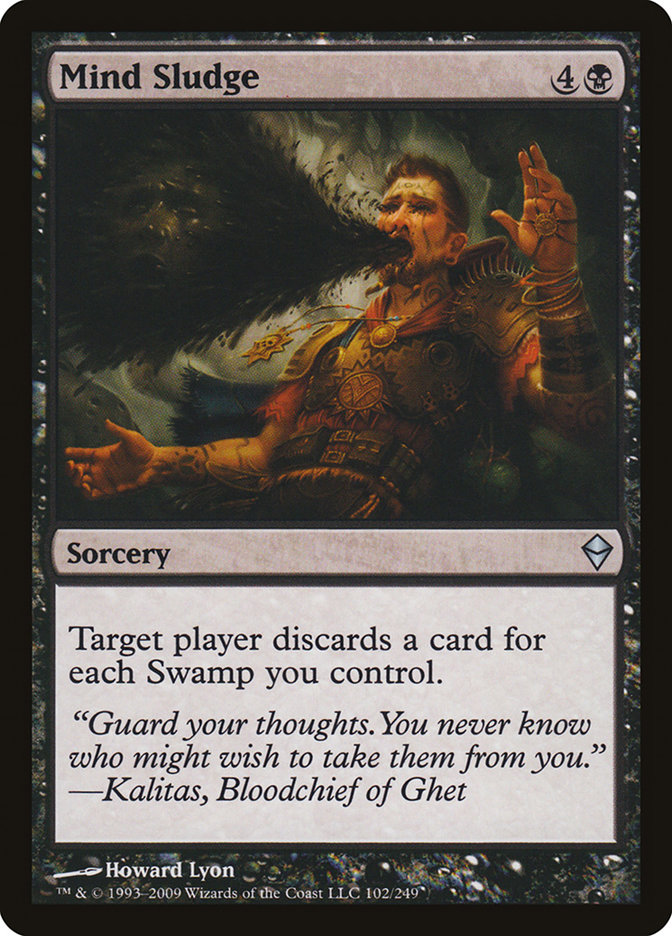 Magic the Gathering Card - Mind Sludge - MTG Circle