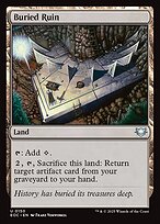 Magic the Gathering Card - Buried Ruin - MTG Circle