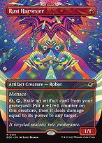 Magic the Gathering Card - Rust Harvester - MTG Circle