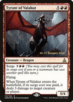 Magic the Gathering Card - Tyrant of Valakut - MTG Circle