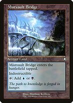 Magic the Gathering Card - Mistvault Bridge - MTG Circle