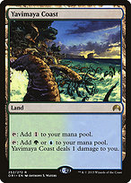 Magic the Gathering Card - Yavimaya Coast - MTG Circle