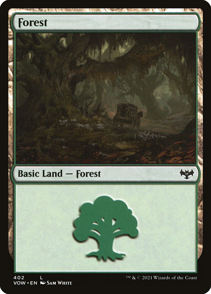 Magic the Gathering Card - Forest - MTG Circle