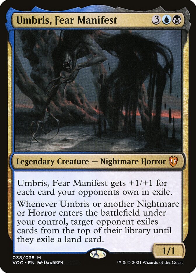 Magic the Gathering Card - Umbris, Fear Manifest - MTG Circle