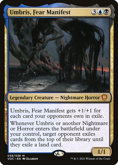 Magic the Gathering Card - Umbris, Fear Manifest - MTG Circle