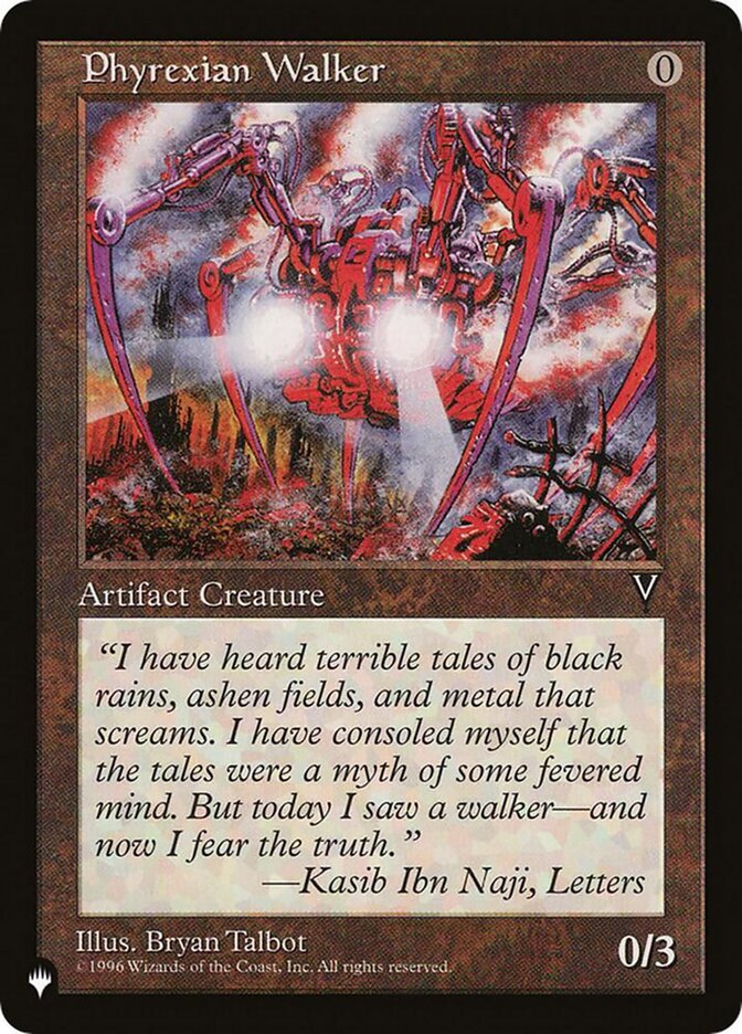 Magic the Gathering Card - Phyrexian Walker - MTG Circle