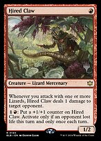 Magic the Gathering Card - Hired Claw - MTG Circle