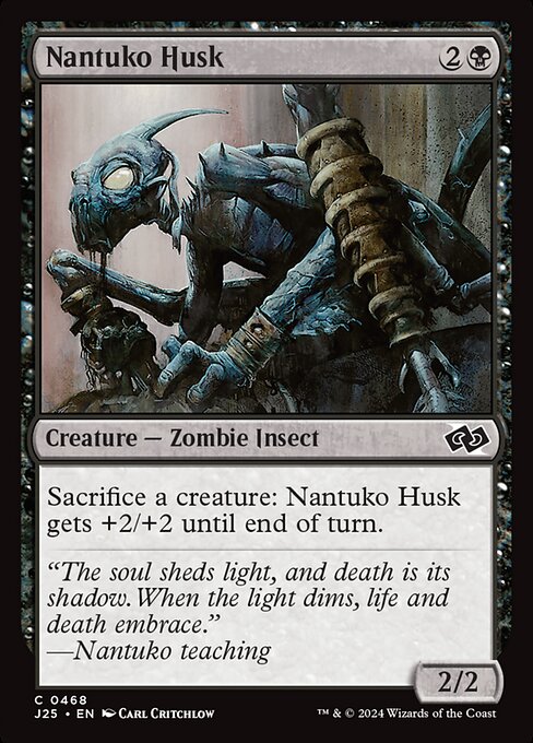 Magic the Gathering Card - Nantuko Husk - MTG Circle