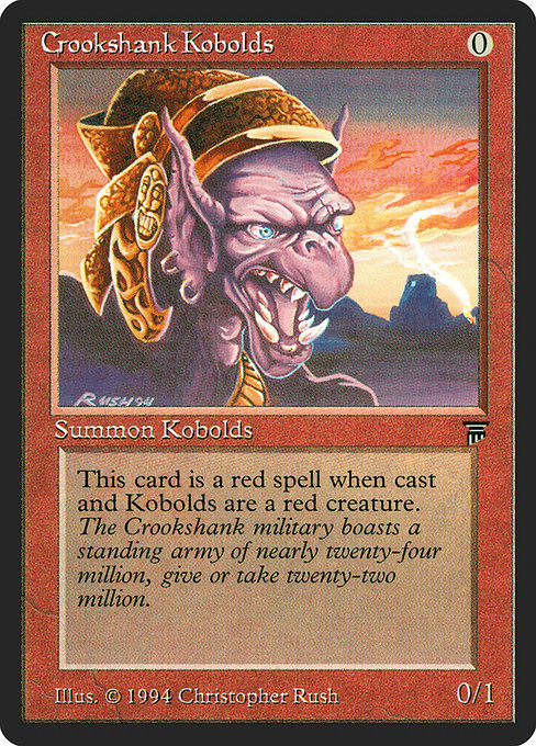 Magic the Gathering Card - Crookshank Kobolds - MTG Circle
