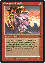 Magic the Gathering Card - Crookshank Kobolds - MTG Circle