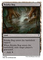 Magic the Gathering Card - Bojuka Bog - MTG Circle