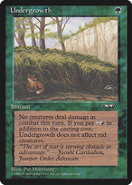 Magic the Gathering Card - Undergrowth - MTG Circle