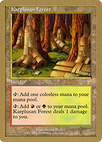 Magic the Gathering Card - Karplusan Forest - MTG Circle