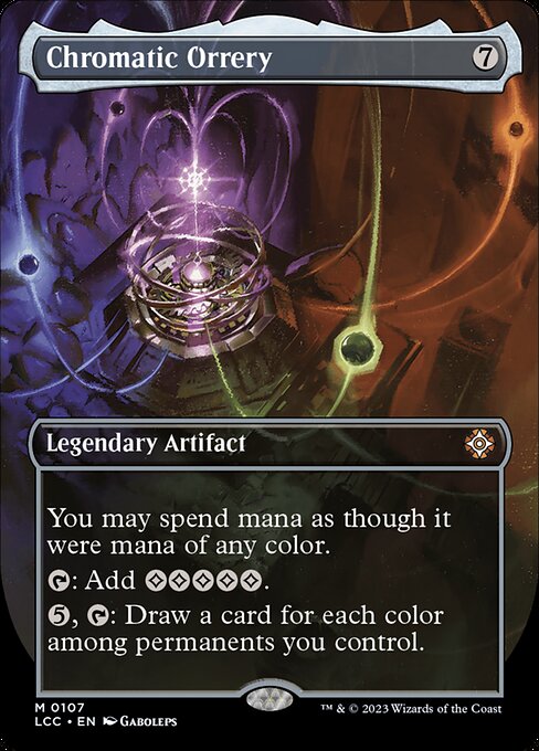 Magic the Gathering Card - Chromatic Orrery - MTG Circle