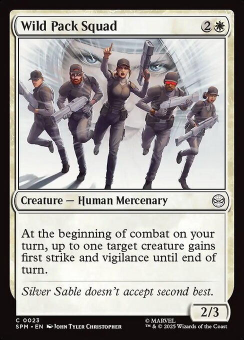 Magic the Gathering Card - Wild Pack Squad - MTG Circle