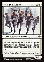 Magic the Gathering Card - Wild Pack Squad - MTG Circle
