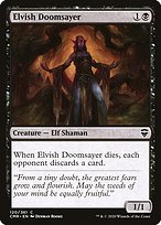 Magic the Gathering Card - Elvish Doomsayer - MTG Circle