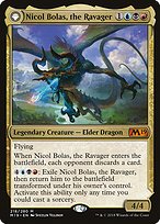 Magic the Gathering Card - Nicol Bolas, the Ravager // Nicol Bolas, the Arisen - MTG Circle