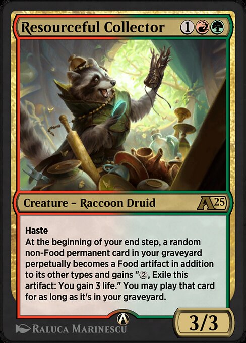 Magic the Gathering Card - Resourceful Collector - MTG Circle