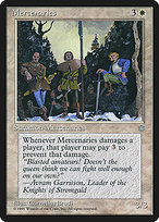 Magic the Gathering Card - Mercenaries - MTG Circle
