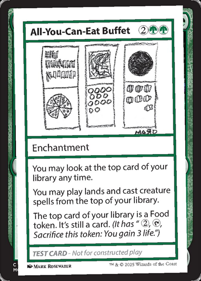 Magic the Gathering Card - All-You-Can-Eat Buffet - MTG Circle
