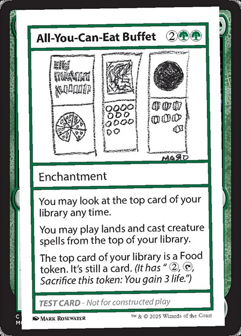 Magic the Gathering Card - All-You-Can-Eat Buffet - MTG Circle