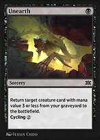 Magic the Gathering Card - Unearth - MTG Circle