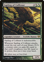 Magic the Gathering Card - Sapling of Colfenor - MTG Circle